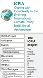 Mobile Screenshot of icpia-project.wifo.ac.at